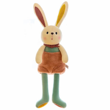 Ninqukico Plush Bunny -17'' Stuffed Animal Rabbit Pull-Out Ears and Legs, Cute Bunny Rabbit Soft Plushie Toy for Girls or Baby