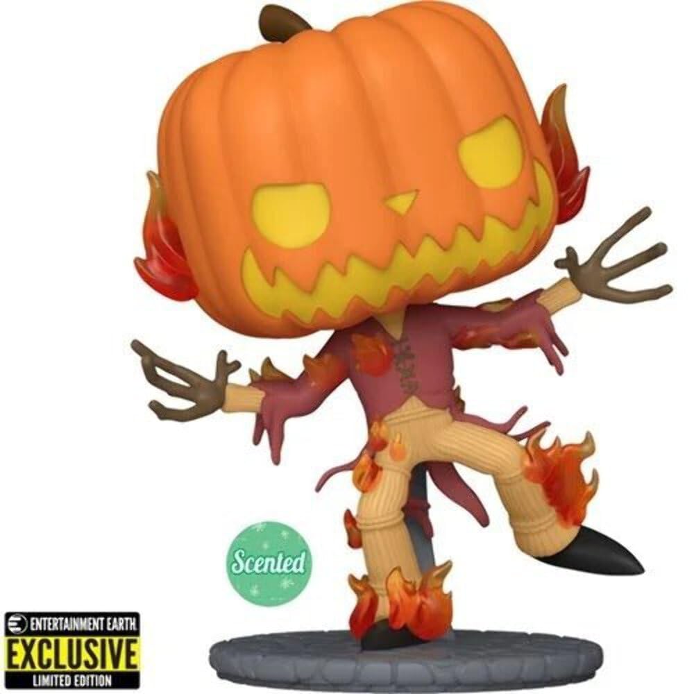 Funko Pop! Disney: Nightmare Before Christmas - 30th Anniversary Pumpkin King Jack Skellington (Scented) Figure (Entertainment Earth Exclusive)