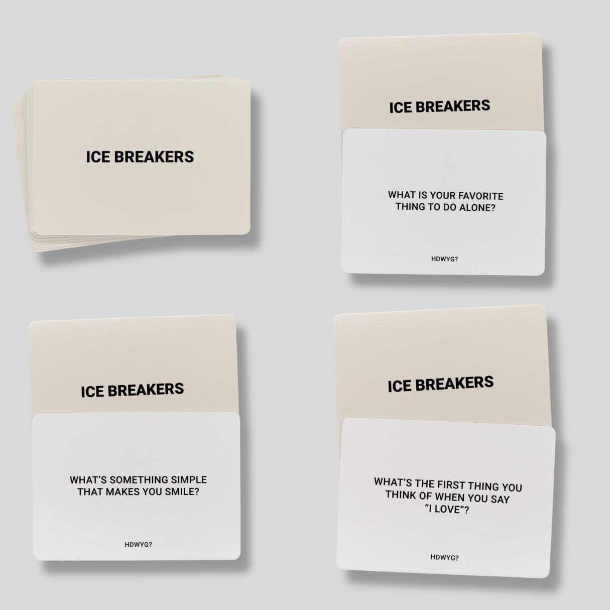 How Deep Will You Go? Card Game - 99 Deep Conversation Questions - Build Meaningful Connection - for Friends, Couples, Family, 1-1 Or in Groups