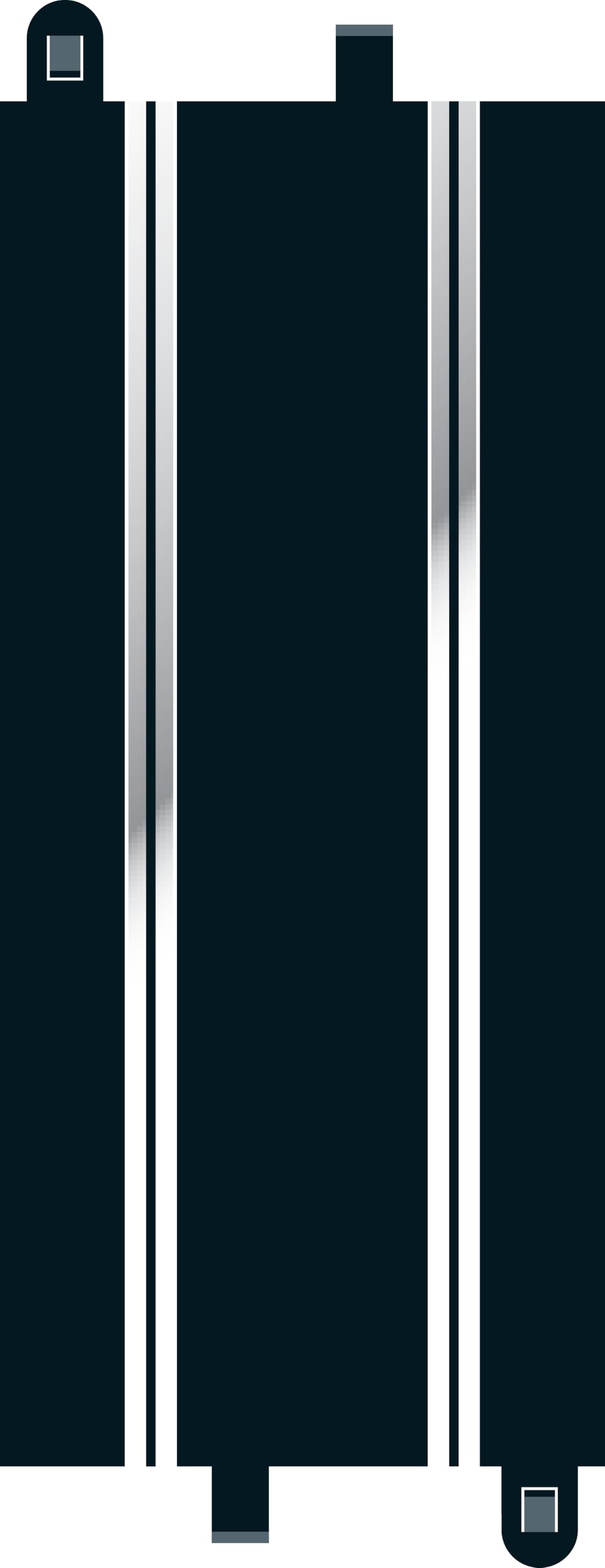 Scalextric C8205 Track- Standard Straight 13.75 inches