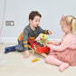 Tender Leaf Toys Garden Wheelbarrow Set - Deluxe Wooden Gardening Toy with Tools & Accessories - Supports Learning, Creativity & Outdoor Role Play