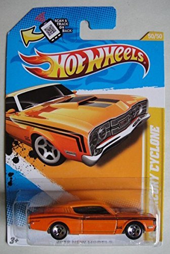 HOT WHEELS 2012 NEW MODELS ORANGE '69 MERCURY CYCLONE 50/50