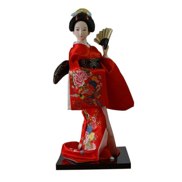 thefancypumpkin Japanese Geisha Art Kimono Doll Maiko Dolls Collectibles Creative Gift, E-03