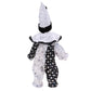 DYNWAVE 9inch Clown Doll - can Sitting & Standing, Hand Painted Harlequin Doll Display Decoration,Valentin Gift