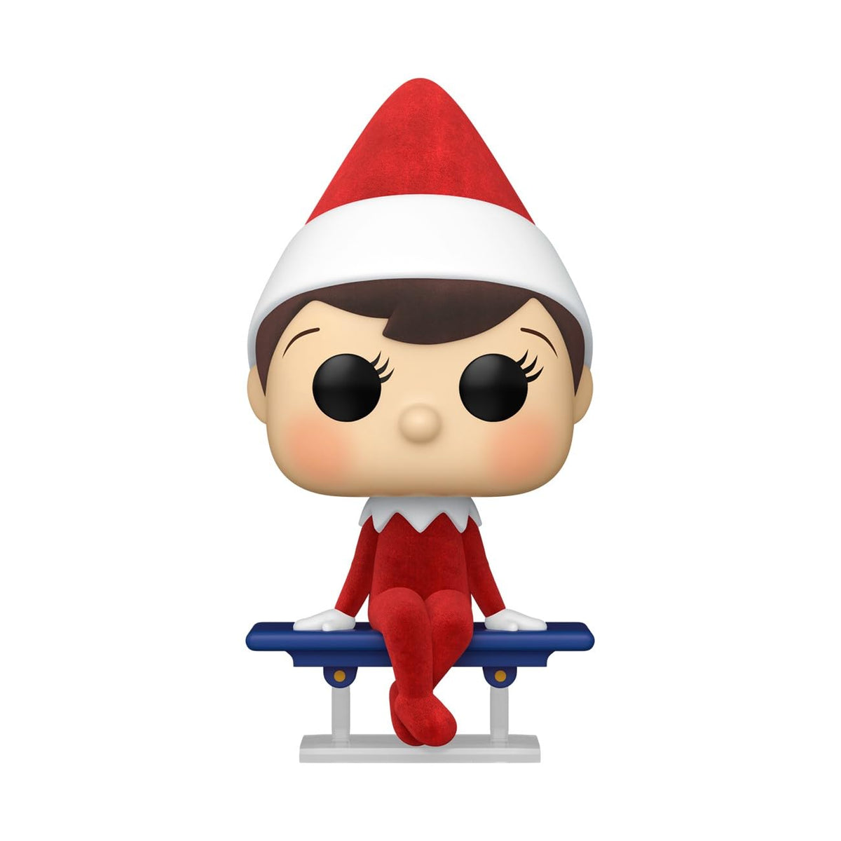 Funko Pop! Books: Elf on The Shelf- Elf (Flocked), Amazon Exclusive