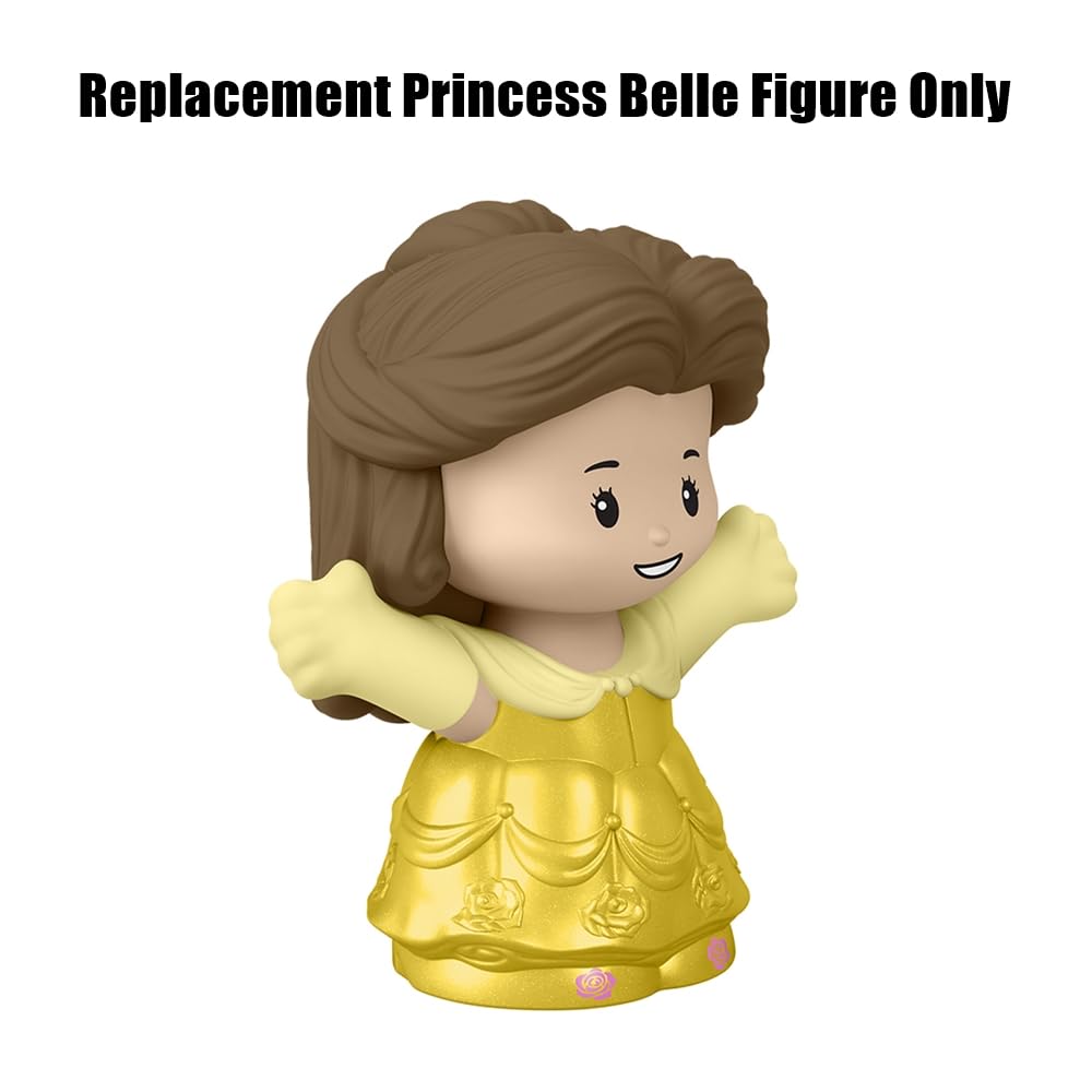 Replacement Part for Fisher-Price Little-People Princess Playset - HPL23 ~ Replacement Princess Belle Figure ~ Inspired by Disney Beauty and The Beast
