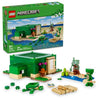 LEGO Minecraft The Turtle Beach House Construction Toy, Minecraft House Building Set with Turtle Figures, Accessories, and Characters from The Game