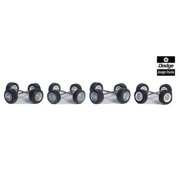 Greenlight Collectibles 1/64 Auto Body Shop First Generation Dodge Ram Wheel Tire Packs Series 8 16190-A