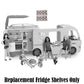 Replacement Parts for Barbie DreamCamper - FBR34 ~ Replacement Fridge Shelves