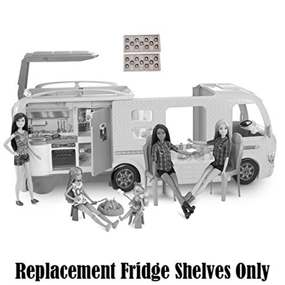 Replacement Parts for Barbie DreamCamper - FBR34 ~ Replacement Fridge Shelves