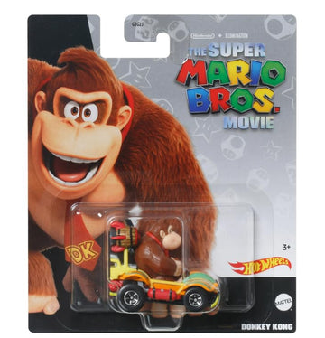 Hot Wheels The Super Mario Bros. Movie Donkey Kong Kart, 1:64 Scale