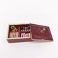SXFSE Dollhouse Decoration Accessories,Dollhouse Miniature Needlework Kit Sewing Supply Needle Box Tools Accessory