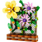 LEGO Flower Trellis Display 40683 - Spring Floral Home Decor Set with Vibrant Blooms and Trellis Detailing for Kids and Adults (440 pcs)