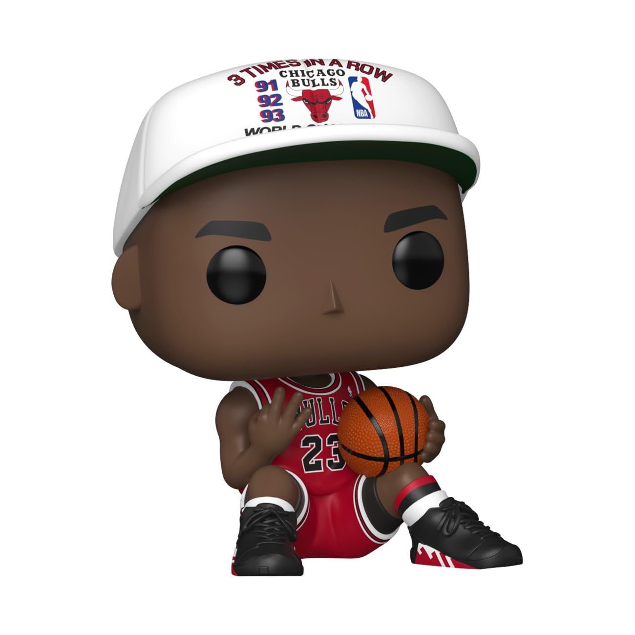 Funko Pop! NBA: Bulls - Michael Jordan - 3X in a Row - Collectable Vinyl Figure - Gift Idea - Official Merchandise - Toys for Kids & Adults - Sports