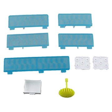 Replacement Parts for Barbie Dreamhouse Playset - FHY73 ~ Replacement Refrigerator and Balcony Racks and Rails, Chandelier and Dresser Drawer