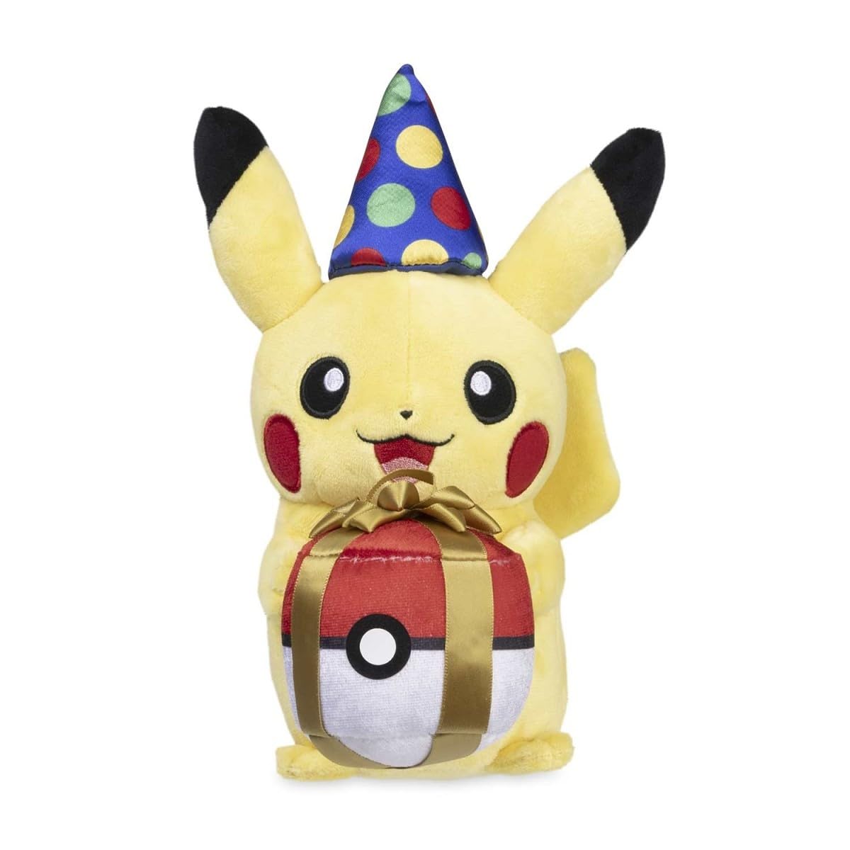 Pokémon Center: Birthday Pikachu Poké Plush - 9 in.