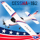 New P707 3Ch RC Airplane, Upgraded F949, Fixed Wing Plane Outdoor Toys with 2.4G Transmitter, Extra Battery and Propeller … (Light Version)