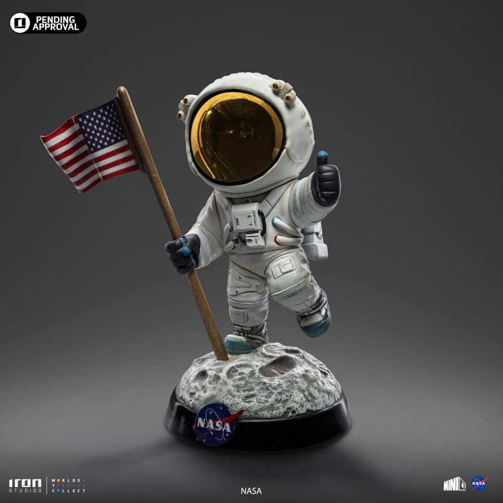 Iron Studios Collectible Statue Minico Statue Apollo 11 Astronaut - NASA PVC Multicolor 5.4 inches 13,7cm