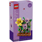 LEGO Flower Trellis Display 40683 - Spring Floral Home Decor Set with Vibrant Blooms and Trellis Detailing for Kids and Adults (440 pcs)