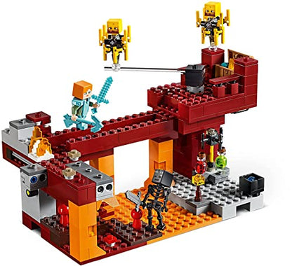 LEGO Minecraft The Blaze Bridge 21154 Building Kit (370 Pieces)
