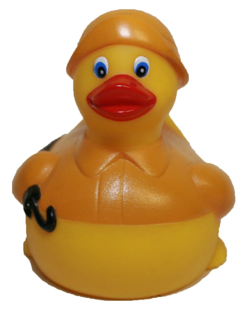 Waddlers Rubber Duck Saves for Rainy Day, Brand Rubber Ducks That Floats Upright, Toy Bathtub Rubber Duck Birthday & Kid's Education Gift, Rain Gear