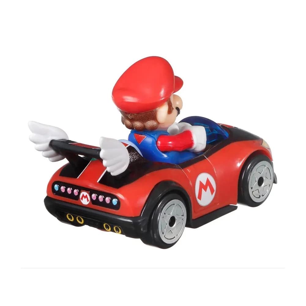 DieCast Hotwheels Mario Kart Mario Wild Wing - Toty Winner 2021