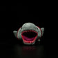 Frankiezhou Home Realistic Frilled Shark Plush Toy - Simulation 20.5" Grey Lifelike Frilled Six Gill Shark Stuffed Toys, Super Soft Sea Creatures