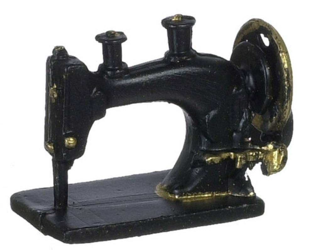 Dolls House Accessory Miniature Sewing Machine Black 61