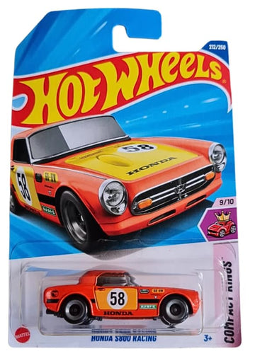 Hot Wheels Honda S800 Racing [Orange] Treasure Hunt! Compact Kings 9/10, 212/250, 1:64 Scale Diecast Vehicle