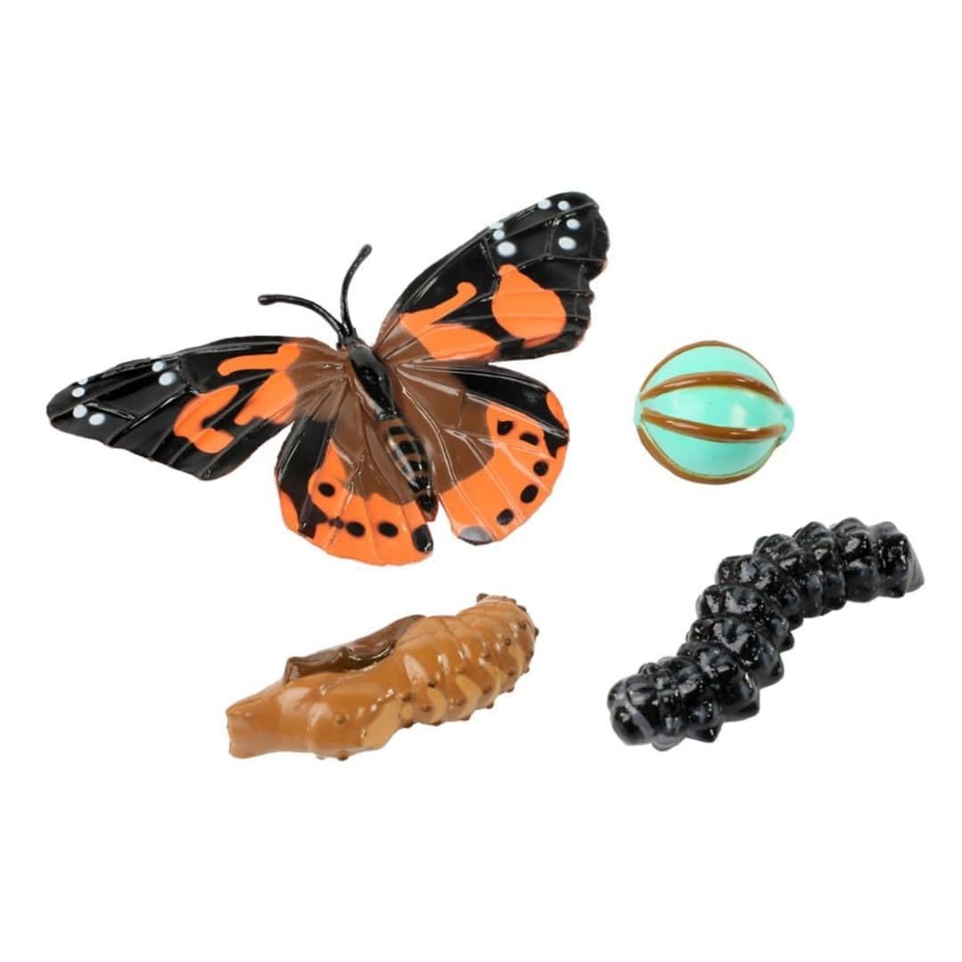 Insect Lore Bug Camp Bundle - Butterfly Kit with 5 Live Caterpillars, Ladybug Land with 1 Tube Live Larvae, Ant Mountain with 1 Tube Live Western