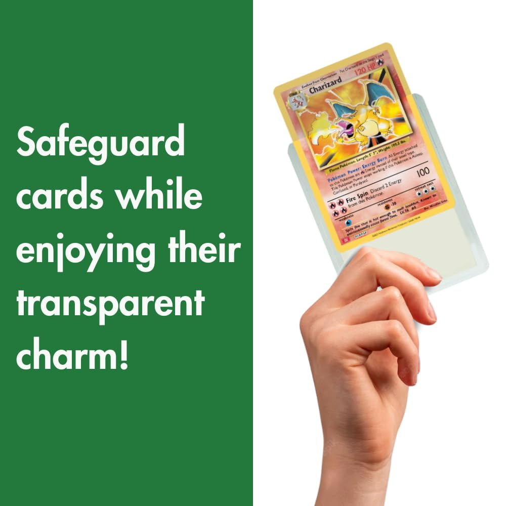 Collectible Supplies Top Loaders for Cards | 3x4 Inch Card Protectors for Collective Trading| Protective Sports Card Holder | Standard Size | Penny