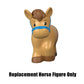 Replacement Part for Fisher-Price Little People Farm Animal Friends Playset - GFL21 ~ Replacement Light Brown Horse Figure