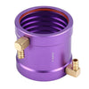 RC Water Cooling Jacket, Metal RC Motor Water-Cooled Jacket Kit for 3650/3660 RC Boat Ship Motor Remote Control Accessory Part