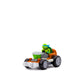 Teenage Mutant Ninja Turtles Toy, Leonardo Shell Smashers, Light-Up Rev-Up Crash Vehicle with Smash & Reveal Action, Classic Edition, for Kids Ages 5+