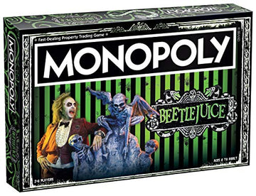 Monopoly Beetlejuice Board Game | Based on The 80’s Fantasy Film Beetlejuice | Officially Licensed Beetlejuice Merchandise | Themed Classic Monopoly