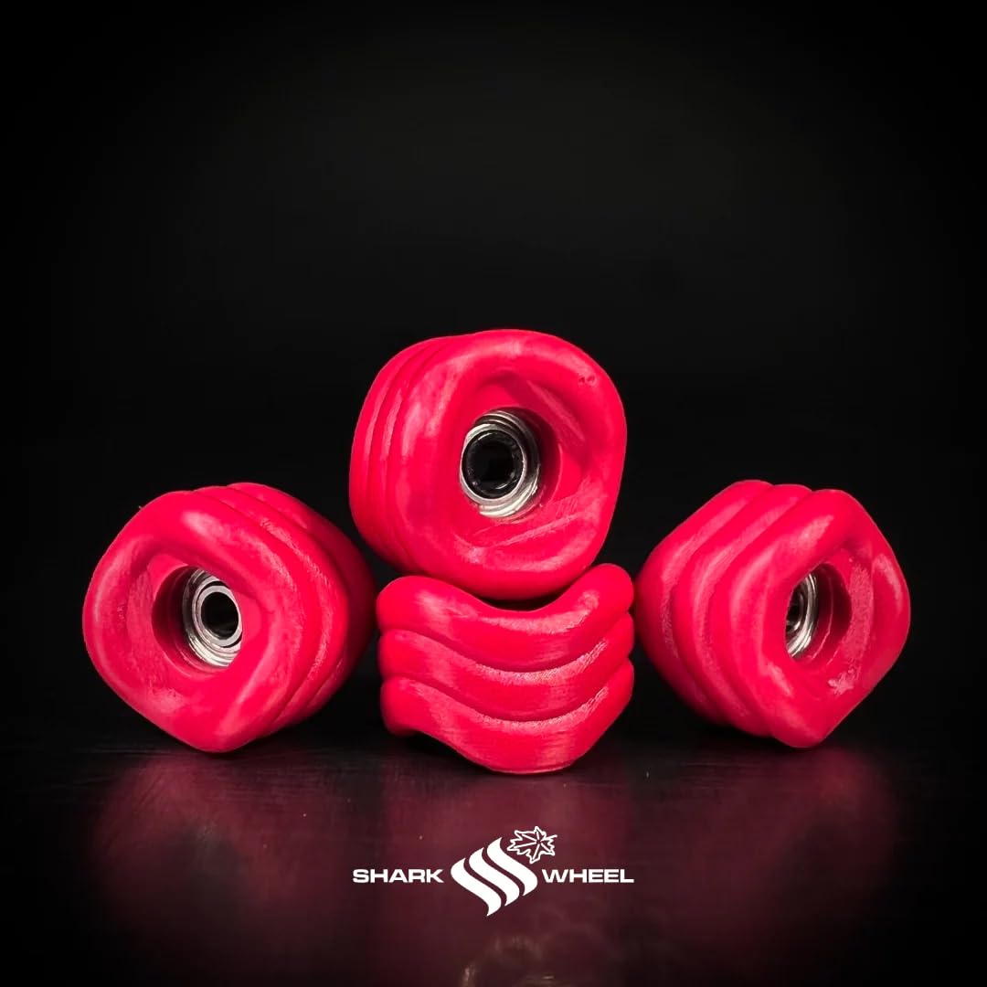 The Vault Pro Scooters Maple Shark Fingerboard Wheels - White