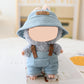 (3 Pack) Clothes for Labubu Doll,Clothes for Dolls Accessories,Three Outfit Set Suitable for Labubu 15&17cm ,Adorable Dress-Up Accessories for Labubu