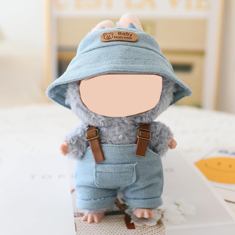 (3 Pack) Clothes for Labubu Doll,Clothes for Dolls Accessories,Three Outfit Set Suitable for Labubu 15&17cm ,Adorable Dress-Up Accessories for Labubu