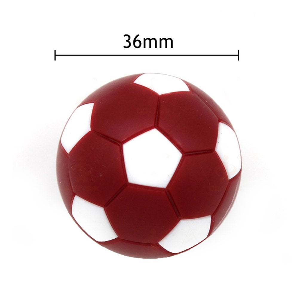 PGYUD Table Soccer Balls 36mm(1.42 Inch), 12 Pack Foosball Replacement Balls - Multicolor Mini Foosballs for Standard Tables,Foosball Table Balls