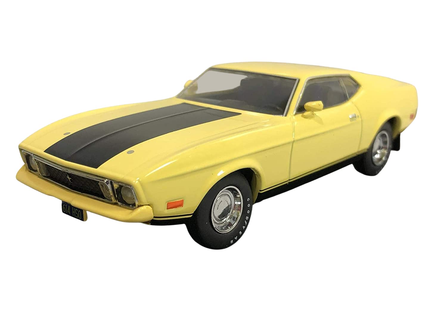 1973 Ford Mustang Mach 1 Yellow Eleanor Gone in Sixty Seconds Movie (1974) 1/43 by Greenlight 86412