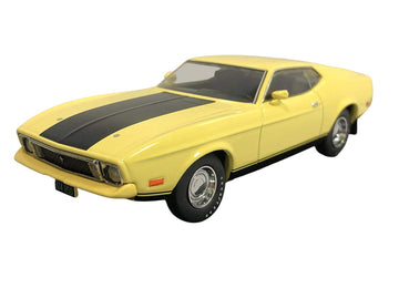 1973 Ford Mustang Mach 1 Yellow Eleanor Gone in Sixty Seconds Movie (1974) 1/43 by Greenlight 86412