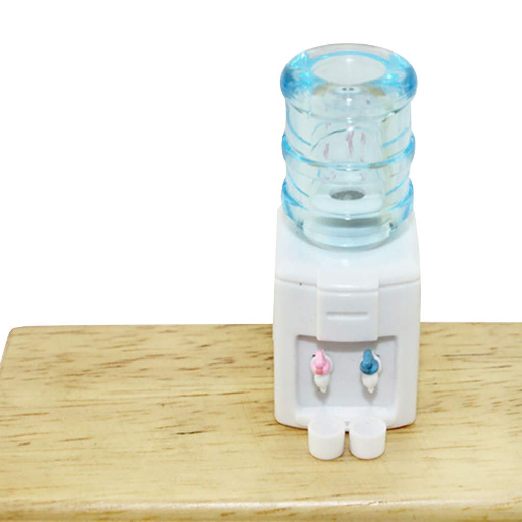 SXFSE Dollhouse Decoration Accessories, Miniature Life Play Scene Model Doll House Accessories Mini Water Dispenser (A)