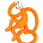 Matchstick Monkey Silicone Mini Teether & Gel Applicator - Silicone Baby Teether, Easy-to-Grip, BPA-Free, Supports Self-Soothing & Early Brushing, 3