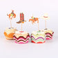 iMagitek 48 Pack Western Cowboy Cupcake Toppers Picks Cake Decorations for Birthday Party, Baby Shower