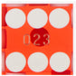 Trademark Poker 10-DC19RED 19mm A Grade Serialized Set of Casino Dice (Red)