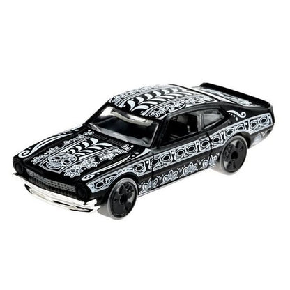 Hot Wheels '71 Maverick Grabber Halloween 1:64 Scale Car, Black, 2" x 3" x 1.5"