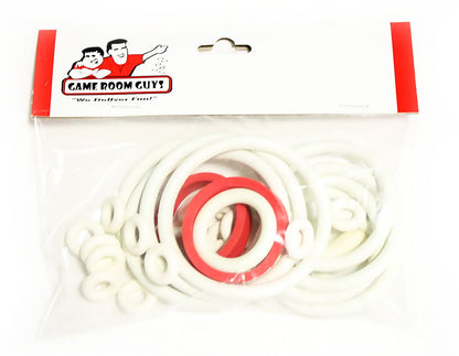 Game Room Guys Bally Knockout Pinball White Rubber Ring Kit