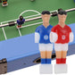 Table Football Replacement Players Set of 4 pcs - 2 Red 2 Blue Soccer Table Game Parts for Tabletop Soccer Game Accessories