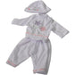 Constructive Playthings CP Toys 16 inch Dark Skin Baby Doll Dress and Play Collection with 6 Outfits and Accessories