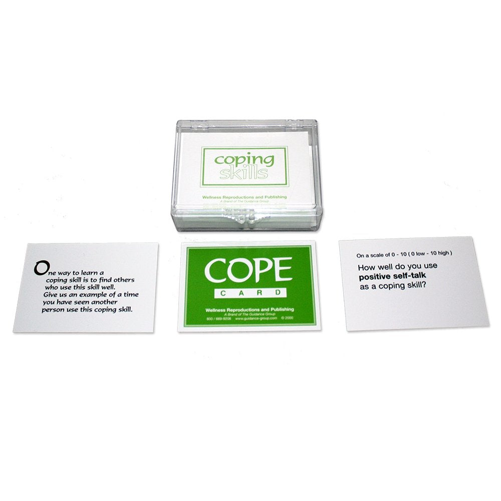 The Guidance Group Coping Skills Card Game, 15-Adult, Tabletop Game